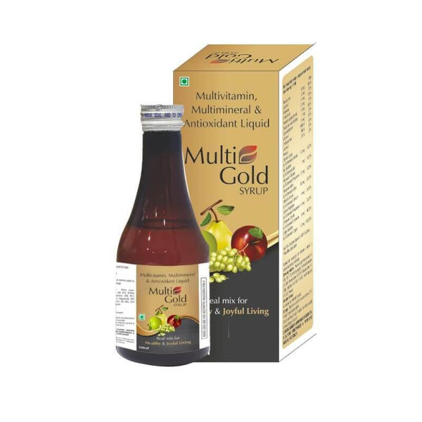 Multi Gold Syrup for Multivitamin and minerals |200ml