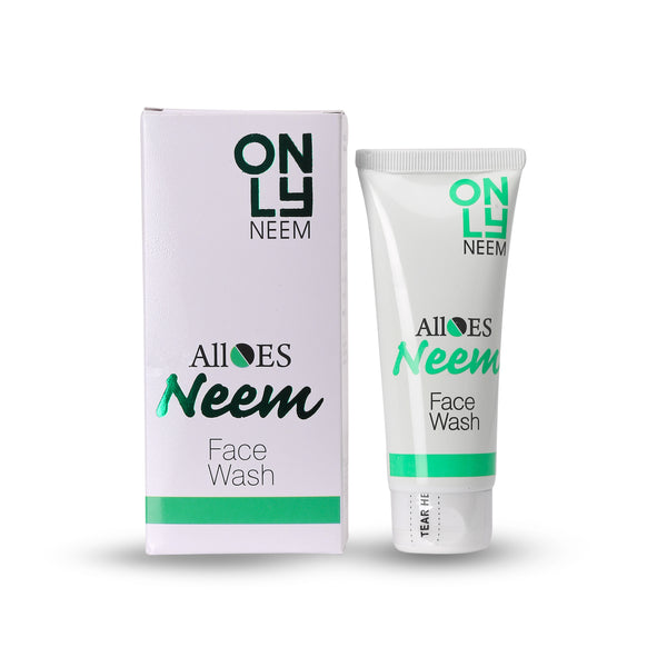 Alloes Neem Face Wash For All Type Skin | No Chemical Prevents Pores And Blackheads |100% natural