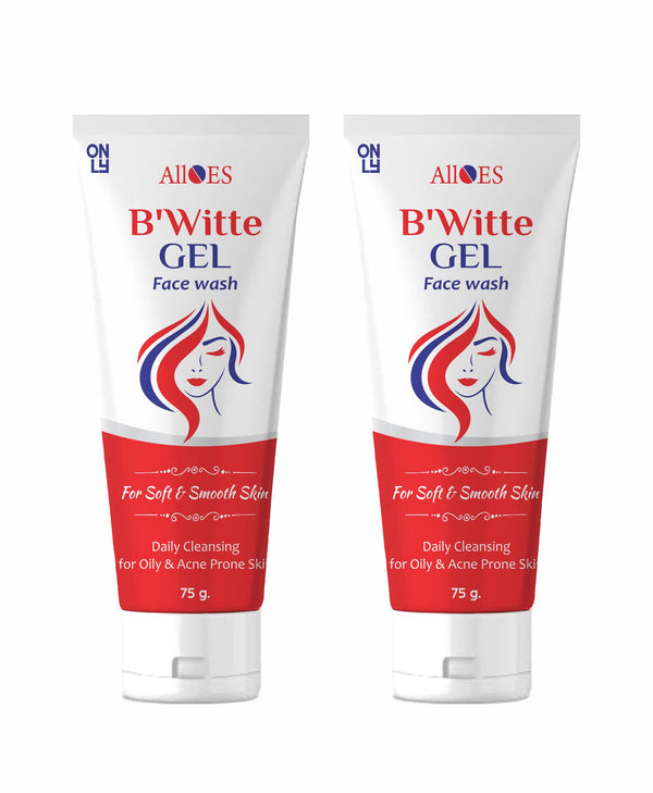 B'Witte Salicylic Acid Facewash | For Skin Cleansing,exfoliation and acne | made with tea tree oil and vitamin e extracts |100gm