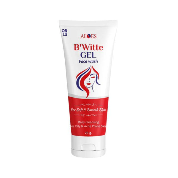 B'Witte Salicylic Acid Facewash | For Skin Cleansing,exfoliation and acne | made with tea tree oil and vitamin e extracts |100gm