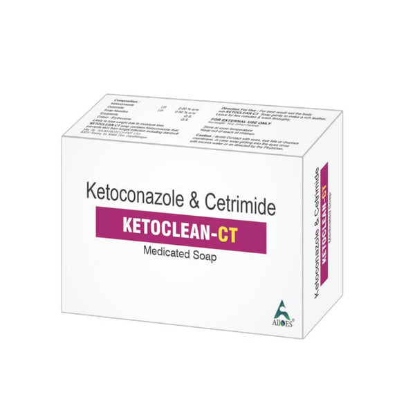 Anti fungal Ketoclean CT-SOAP | For bacterial and fungal infections | 75gram