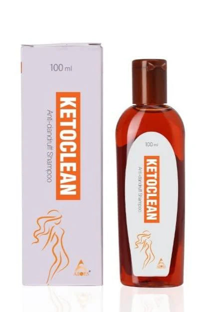 Alloes Anti-Dandruff Ketoconazole 2% Shampoo | Treatment for Long-Lasting Relief of Itching and Flaking Scalp | 100ml